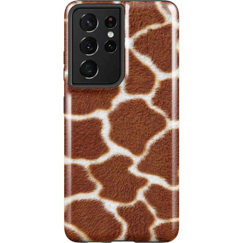 Giraffe Animal Print Galaxy S21 Ultra 5G Pro Case