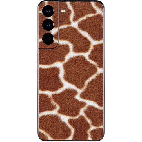 Giraffe Animal Print Galaxy S22 Skin