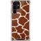 Giraffe Animal Print Galaxy S22 Ultra Clear Case