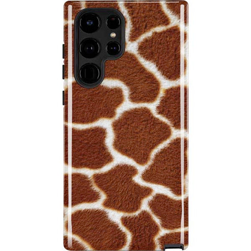Giraffe Animal Print Galaxy S22 Ultra Pro Case