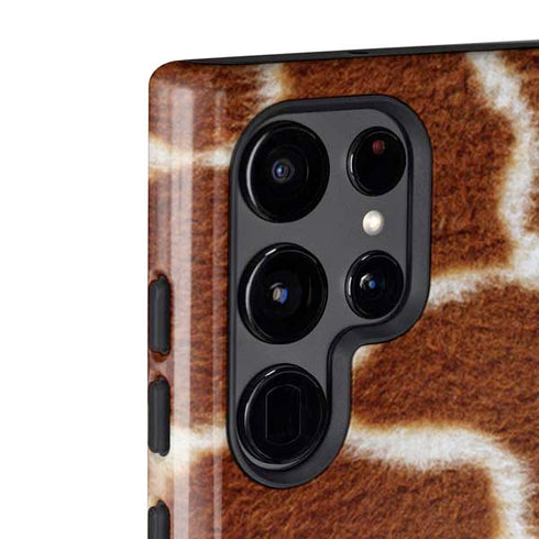 Giraffe Animal Print Galaxy S22 Ultra Pro Case