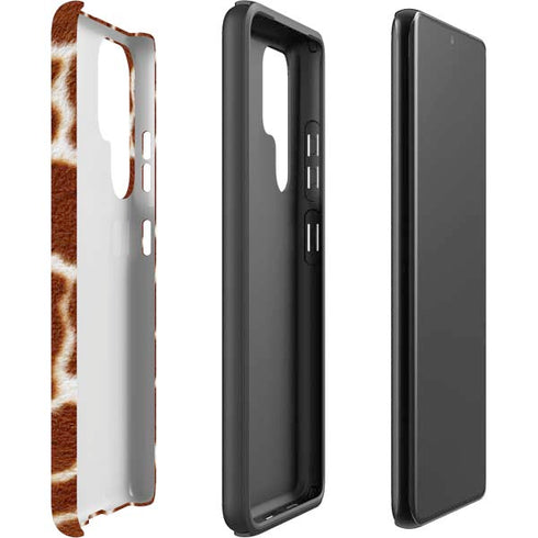 Giraffe Animal Print Galaxy S22 Ultra Pro Case