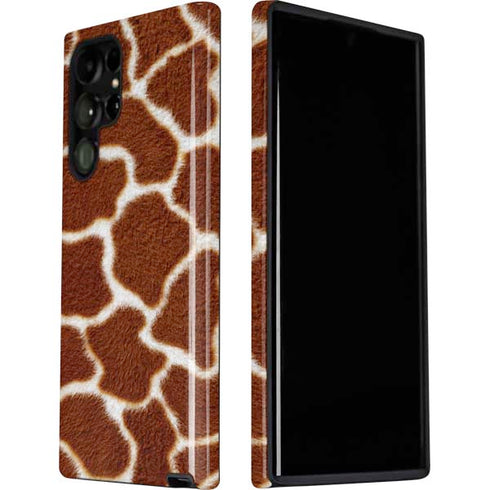Giraffe Animal Print Galaxy S22 Ultra Pro Case