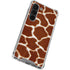 Giraffe Animal Print Galaxy S23 Clear Case