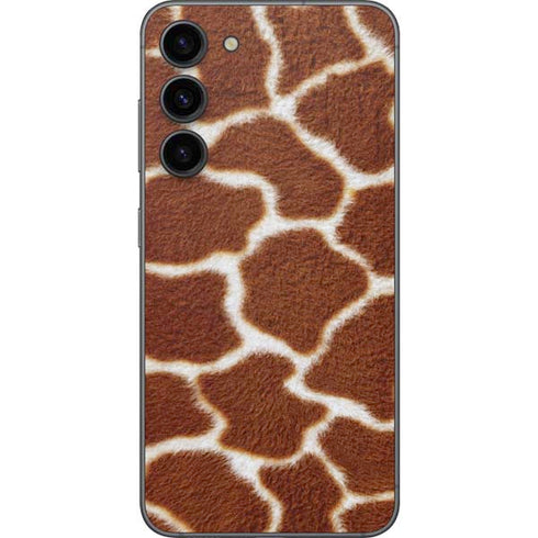 Giraffe Animal Print Galaxy S23 Plus Skin