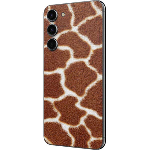 Giraffe Animal Print Galaxy S23 Plus Skin