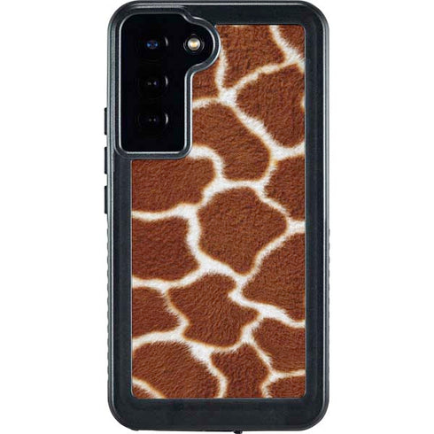 Giraffe Animal Print Galaxy S23 Plus Waterproof Case