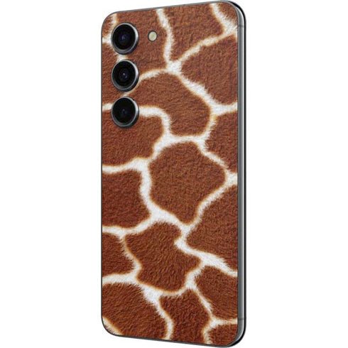 Giraffe Animal Print Galaxy S23 Skin
