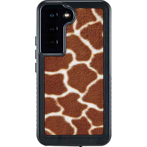 Giraffe Animal Print Galaxy S23 Waterproof Case