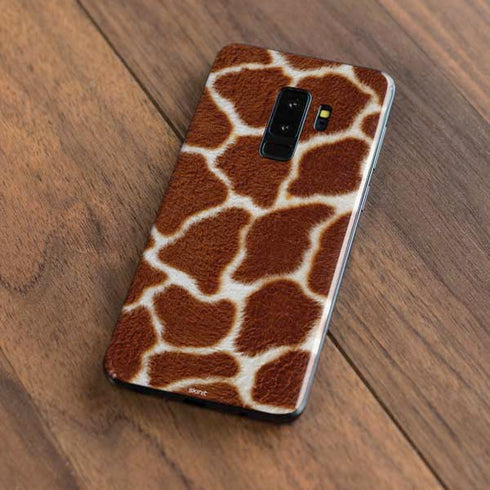 Giraffe Animal Print Galaxy S9 Plus Skin