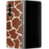 Giraffe Animal Print Galaxy Z Fold4 5G Skin