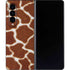 Giraffe Animal Print Galaxy Z Fold4 5G Skin