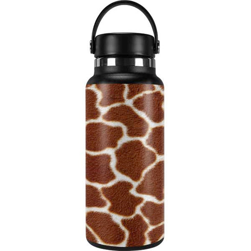 Giraffe Animal Print Hydro Flask 32oz Wide Mouth Skin
