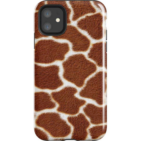 Giraffe Animal Print iPhone 11 Impact Case