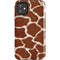 Giraffe Animal Print iPhone 11 Impact Case