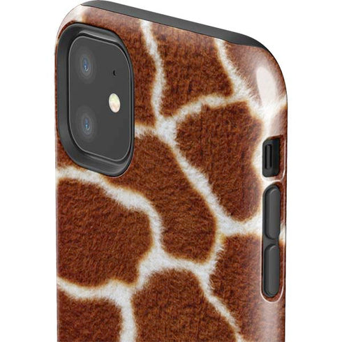 Giraffe Animal Print iPhone 11 Impact Case