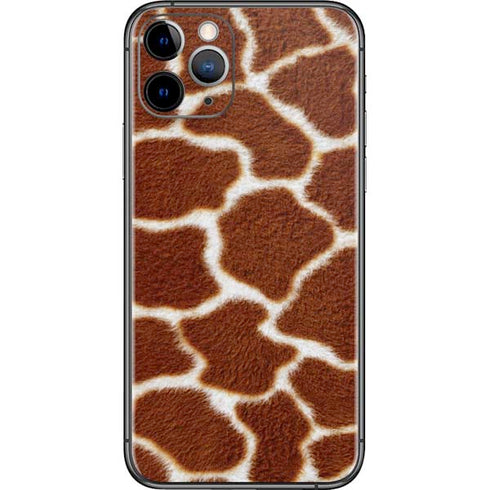 Giraffe Animal Print iPhone 11 Pro Skin
