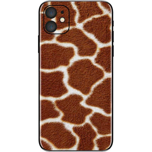 Giraffe Animal Print iPhone 11 Skin