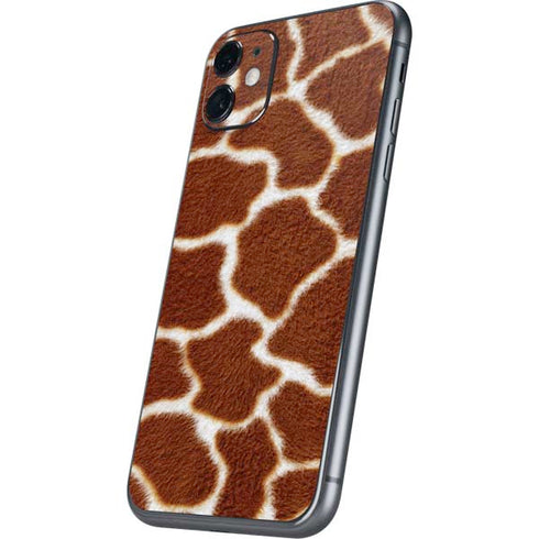 Giraffe Animal Print iPhone 11 Skin