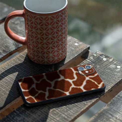 Giraffe Animal Print iPhone 11 Skin