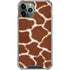 Giraffe Animal Print iPhone 12 Pro Clear Case