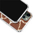 Giraffe Animal Print iPhone 12 Pro Clear Case
