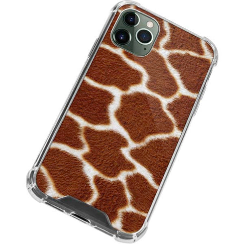 Giraffe Animal Print iPhone 12 Pro Clear Case