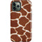 Giraffe Animal Print iPhone 12 Pro Impact Case