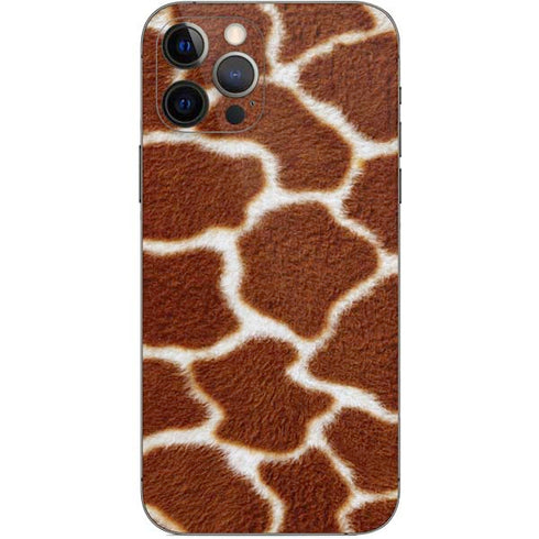 Giraffe Animal Print iPhone 12 Pro Skin