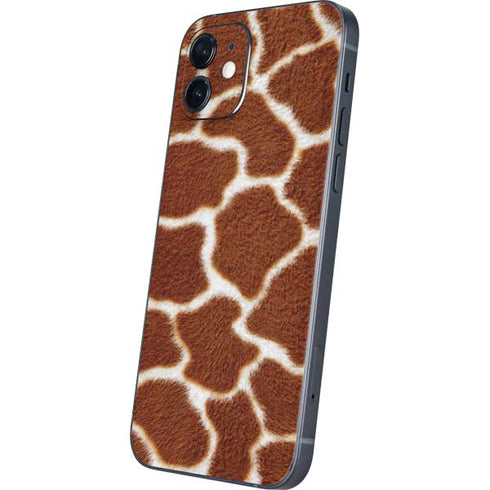 Giraffe Animal Print iPhone 12 Skin