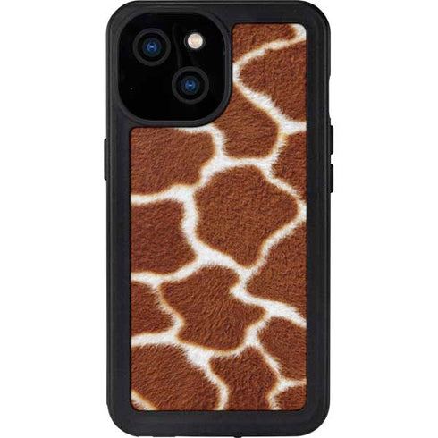 Giraffe Animal Print iPhone 13 Mini Waterproof Case