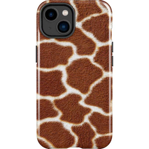 Giraffe Animal Print iPhone 14 Plus Impact Case