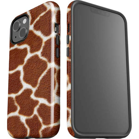 Giraffe Animal Print iPhone 14 Plus Impact Case