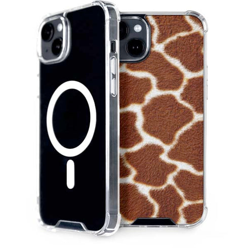 Giraffe Animal Print iPhone 14 Plus MagSafe Case