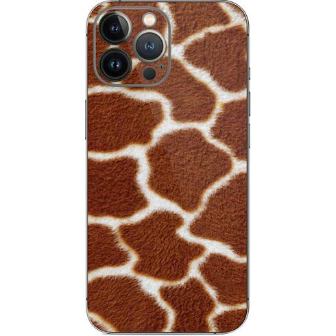 Giraffe Animal Print iPhone 14 Pro Max Skin