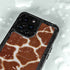 Giraffe Animal Print iPhone 14 Pro Max Waterproof Case