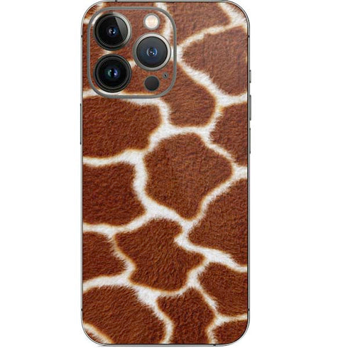 Giraffe Animal Print iPhone 14 Pro Skin