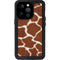Giraffe Animal Print iPhone 14 Pro Waterproof Case