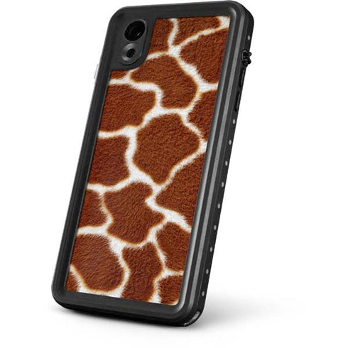 Giraffe Animal Print iPhone XR Waterproof Case