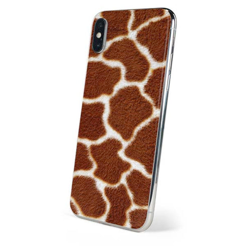 Giraffe Animal Print iPhone XS Skin