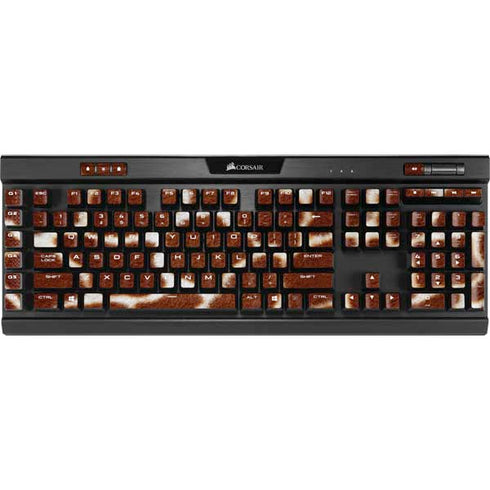 Giraffe Animal Print K95 RGB PLATINUM Mechanical Gaming Keyboard Skin