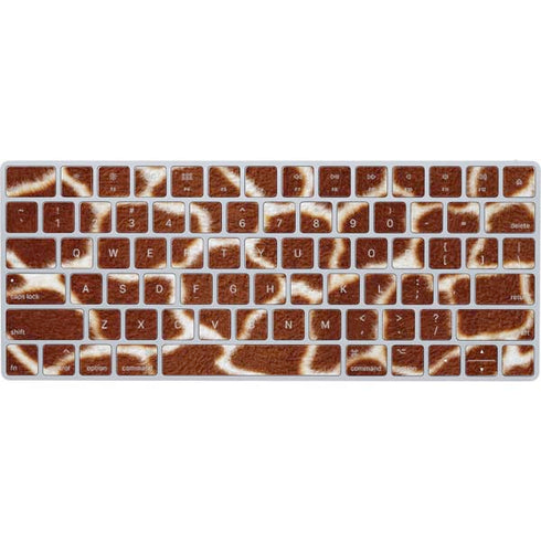 Giraffe Animal Print Magic Keyboard Skin