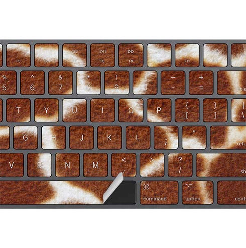 Giraffe Animal Print Magic Keyboard with Numeric Keypad Skin