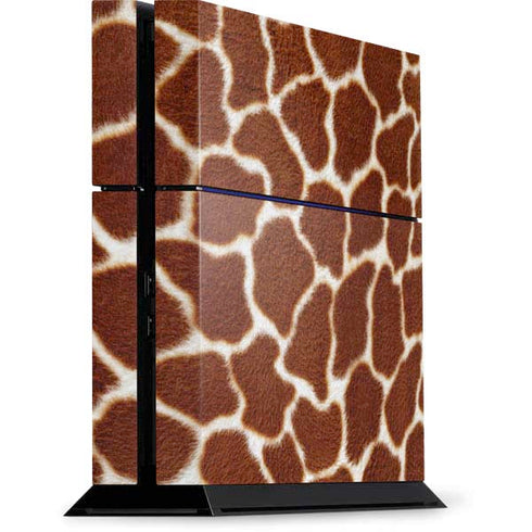 Giraffe Animal Print PS4 Console Skin