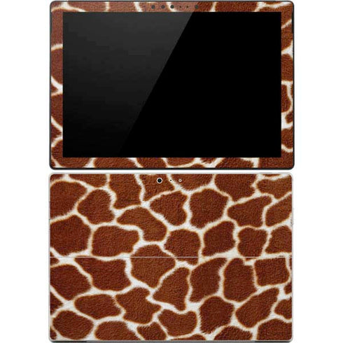 Giraffe Animal Print Surface Pro 4 Skin