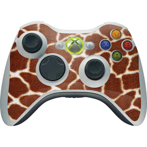 Giraffe Animal Print Xbox 360 Wireless Controller Skin