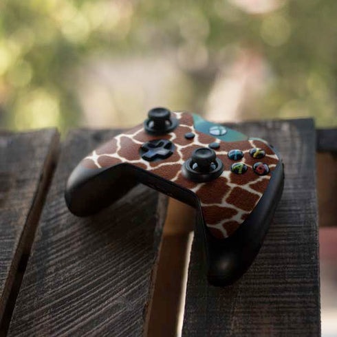 Giraffe Animal Print Xbox One Controller Skin