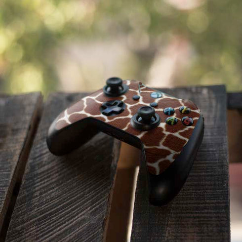 Giraffe Animal Print Xbox One Elite Controller Skin
