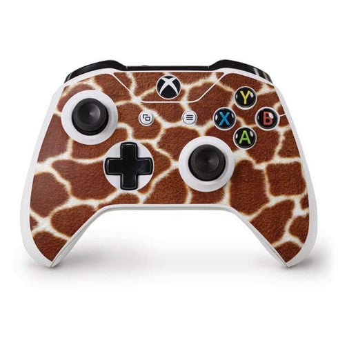 Giraffe Animal Print Xbox One S Controller Skin