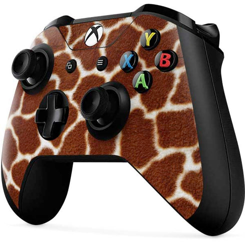 Giraffe Animal Print Xbox One X Controller Skin